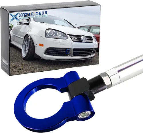 Miniatura 14 de Xotic Tech JDM Sport Track Racing Style CNC Aluminio atornillable gancho de remolque delantero trasero compatible con BMW 2 3 4 5 Series X1 X3 X4 X5