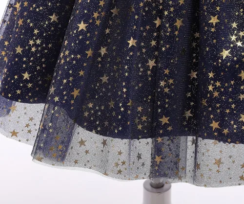 Miniatura 6 de Nileafes Vestido de princesa de tul para niñas pequeñas, vestido tutú de fiesta