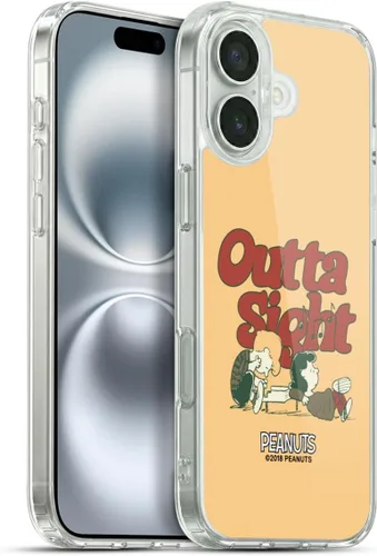 Miniatura 20 de Head Case Designs Funda de gel Woodstock 50th con licencia oficial de Peanuts Snoopy Guitar 1969 [protección de grado militar] compatible con Apple
