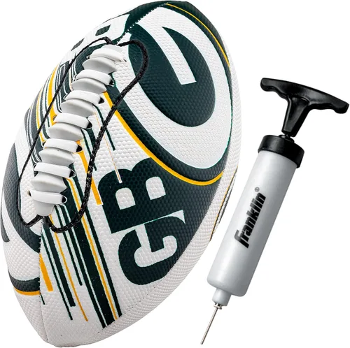 Miniatura 9 de Franklin Sports NFL Team Mini Balones de Fútbol Americano - Juvenil 8.5" Balón de Fútbol Americano con Licencia Oficial de la NFL + Conjunto