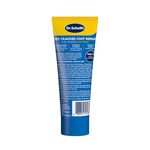Miniatura 9 de Dr. Scholl's Ultra Hydrating Foot Cream - Crema para pies, 3.5 oz, crema con 25% de urea para pies secos y agrietados, cura e hidrata para tener