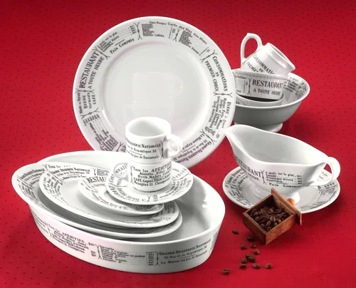Miniatura 2 de Pillivuyt Brasserie Cuenco con pies, 2.5 cuartos de galón