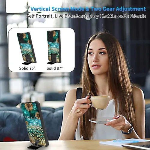 Miniatura 976 de Funda para Samsung Galaxy S22 Ultra 5G, Galaxy S22 Ultra con cubierta de cámara deslizante, funda resistente de doble capa con función atril Black
