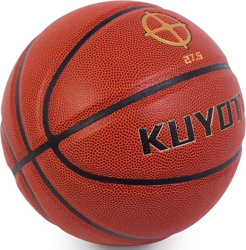 Miniatura 3 de KUYOTQ Kids Toddler Youth Adult Size 3/4/5/6/7 Basketball 22/25.5/27.5/28.5/29.5" Thickened Rubber or Faux Leather Indoor Outdoor Basketball for