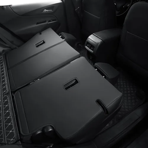 Miniatura 6 de RISINGSTAR Fundas de Asiento Terrain, aptas para GMC Terrain SUV 2018-2024 con asientos traseros divididos, piel sintética impermeable