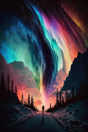 Kits de pintura de diamantes de imitación coloridos Aurora Borealis, maravilloso mundo completo redondo de piedras preciosas de diamantes de