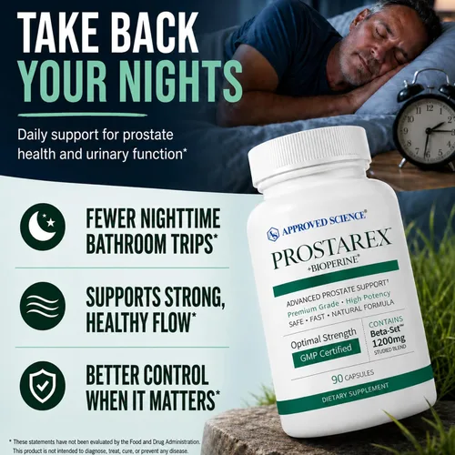 Miniatura 2 de Approved Science Prostarex - Suplementos avanzados de próstata para hombres - Apoyo a la salud de próstata, vejiga y urinaria con palma enana