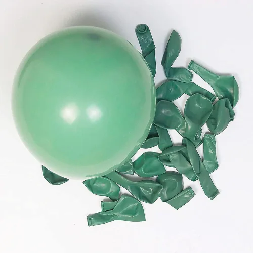 Miniatura 5 de Kit de guirnalda de arco de 139 globos de látex (verde oliva)