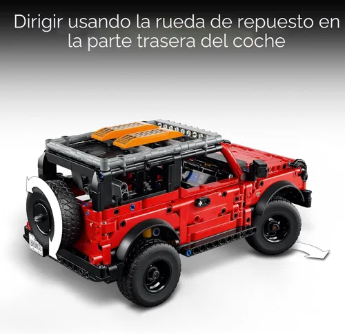 Miniatura 5 de LEGO Technic Ford Bronco - Auto de juguete para niños, juguete de construcción para niños y niñas, a partir de 10 años, juguete de automóvil y kit
