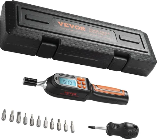 Miniatura 11 de VEVOR Destornillador dinamométrico, destornillador de 1/4 de pulgada, destornillador dinamométrico para electricista con escala, rango de par