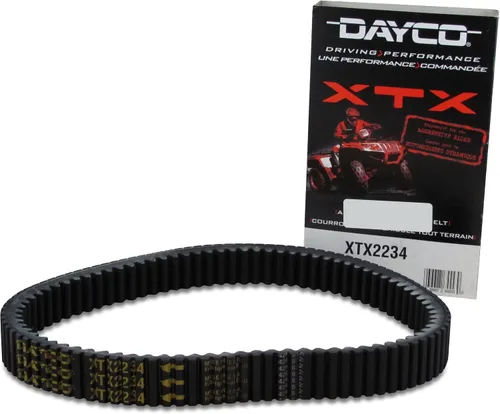 Dayco XTX2234 XTX Extreme Torque ATV/UTV Correa de transmisión, color negro