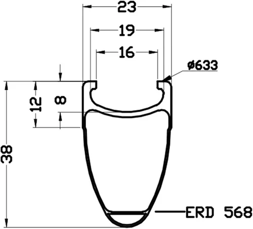 Miniatura 9 de Superteam Juego de ruedas de carbono 38/50/60/88mm 700c Clincher de 23mm UD con acabado mate
