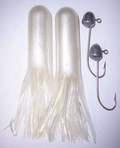 Miniatura 3 de Super Tubos GITZIT de 6" Humo de oliva/escamas rojas