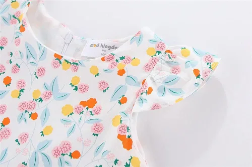 Miniatura 3 de Mud Kingdom Little Girls Summer Dress Sleeveless Cute Floral