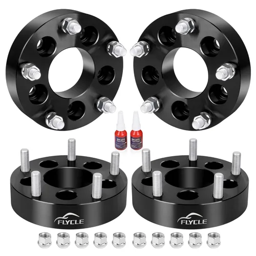 Adaptadores de rueda de 5x5.5 a 5x5 compatibles con ruedas JK WK WJ XK en vehículos Ram 1500, adaptador forjado de 1.5 pulgadas 5x139.7mm a 5x127mm