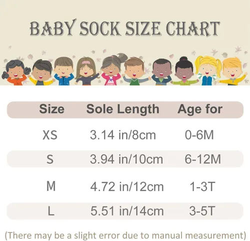 Miniatura 7 de Calcetines largos de algodón con volantes para niña pequeña