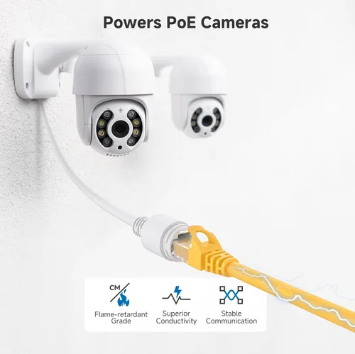Miniatura 46 de Cable Matters 10Gbps 5-Pack de cables Ethernet Cat 6 cortos sin enganches - 1 pie, cable Cat 6, cable Cat6, cable Ethernet, blanco
