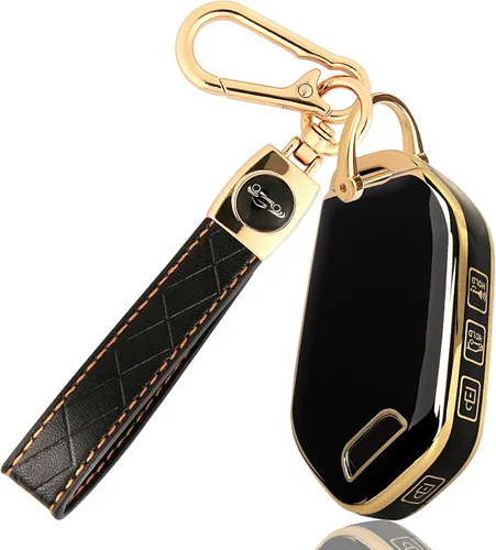 Miniatura 8 de Funda para llavero Sierra, carcasa de TPU suave para llavero para Chevy Suburban Tahoe GMC Yukon Denali Silverado Buick Enclave 2021-2025