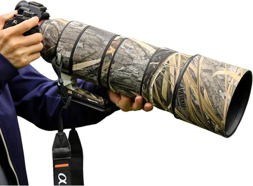 Miniatura 15 de Rolanpro Funda Protectora Impermeable de Camuflaje para Sony FE 200-600mm F5.6-6.3 G OSS Estuche Protector de Ropa Cubierta contra la Lluvia - #14