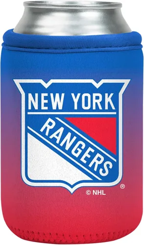 Sok It CanSok NHL - Manga de hockey para cerveza y refrescos, cubierta de neopreno aislada (New York Rangers, manga para lata de 12 onzas)