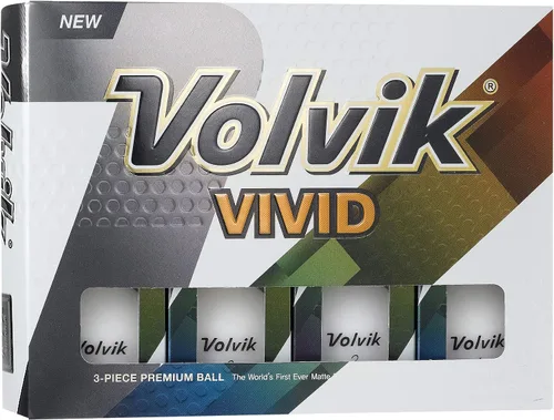 Miniatura 7 de Volvik Pelotas de golf de colores con acabado mate vívido (una docena)