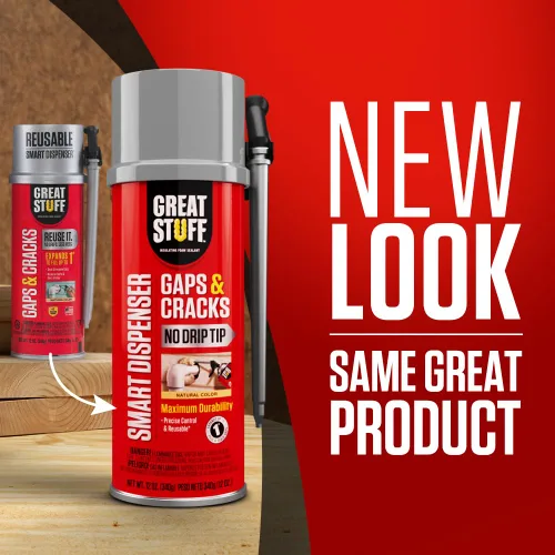 Miniatura 2 de Great Stuff 99108824 Dispensador Inteligente para Huecos y Grietas, Crema, 12 Onzas