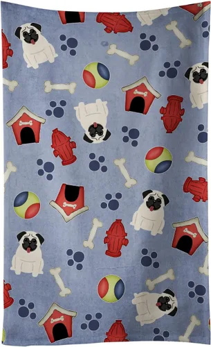 Miniatura 70 de Caroline's Treasures BB2654KTWL Dog House Collection Airedale - Toalla de cocina para invitados, toalla de baño decorativa para cara, té, paño