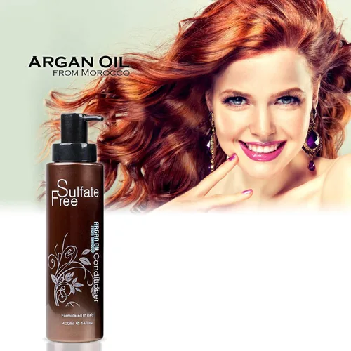 Miniatura 6 de BINGO HAIR CARE Champú y acondicionador de aceite de argán marroquí, aceite orgánico 100% natural, revitalizante, nutritivo, antiencrespamiento, sin