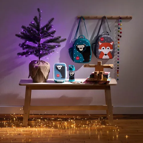Miniatura 6 de 3 Sprouts Lonchera para niños – Fiambrera duradera para niños y niñas – Fiambrera para niños – Perfecta para guardería, escuela y viajes – Tela
