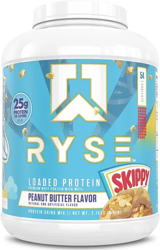 Miniatura 26 de Ryse - Proteína en polvo cargada, 0.88 onzas de aislado y concentrado de proteína de suero de leche, fibra prebiótica y MCT, baja en carbohidratos