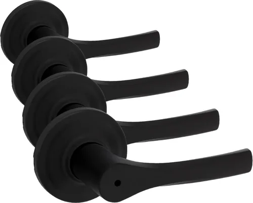 Miniatura 14 de Kwikset Henley - Manija de puerta de paso interior, manija para puertas de armario y pasillo, manija reversible sin bloqueo, níquel satinado