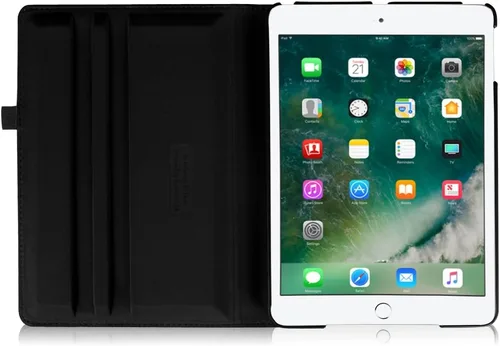 Miniatura 4 de Fintie - Funda giratoria para iPad 6ª/5ª generación (2018/2017), iPad Air 2 / Air 1 (24.6 cm) - Funda giratoria de 360 grados con pie, función