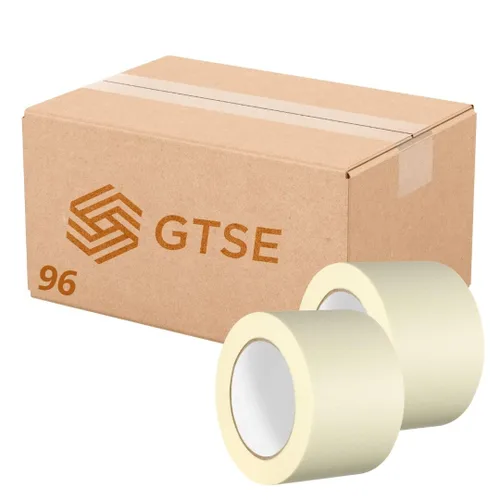 Miniatura 23 de GTSE Cinta de enmascarar, 1 rollo, 1 pulgada x 55 yardas (164 pies), cinta adhesiva de pintura multisuperficie, perfecta para pintar, hogar