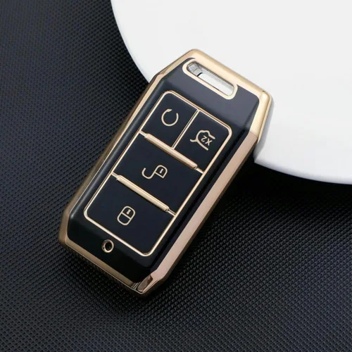 Miniatura 12 de Funda de TPU para llave de coche, para BYD Tang EV600 Han EV Yuan Plus ATTO 3 Song Plus Pro MAX DMI MAX Qin, BlackA