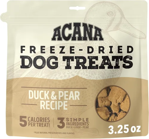 Miniatura 11 de ACANA Singles - Golosinas para perros sin granos con ingredientes limitados y receta de cordero y manzana liofilizada, bolsa de 3.25 onzas