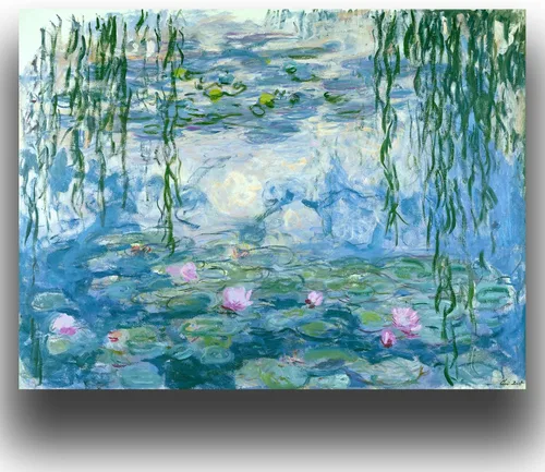 Miniatura 10 de OKRA Un domingo en La Grande Jatte Póster - Impresión de Georges Seurat - Cuadro de arte impresionista - Pintura al óleo de paisaje naturaleza