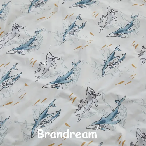 Miniatura 7 de Brandream Sábanas de cuna para niños y niñas, sábana bajera ajustable de punto de jersey ultrasuave para colchón de cuna estándar, sábanas neutras