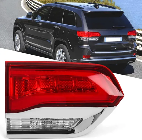 Huray Luz Trasera Interior Izquierda Compatible con Jeep Grand Cherokee 2014-2021 Laredo/Limited/Overland/Summit Ensamblaje de Luz Trasera del Lado