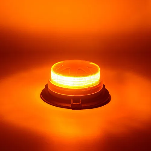 Miniatura 8 de AUXMOTEC Barra de luces de baliza estroboscópica de emergencia LED ámbar con montaje magnético y 8 modelos de destello, lámparas de señal