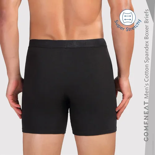 Miniatura 3 de Comfclean - Calzoncillos para hombre, 5 o 7 unidades, algodón y elastano, sin etiquetas, cómodos, suaves, elásticos