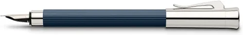 Miniatura 3 de Graf von Faber Castell Tamitio pluma estilográfica en noche azul, Azul noche