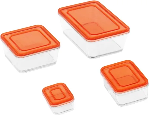 Miniatura 8 de Caja de almacenamiento de alimentos para casa de muñecas, 4 unidades, escala 1/6, 1/12, caja Bento, mini caja fresca, adorno de casa de muñecas