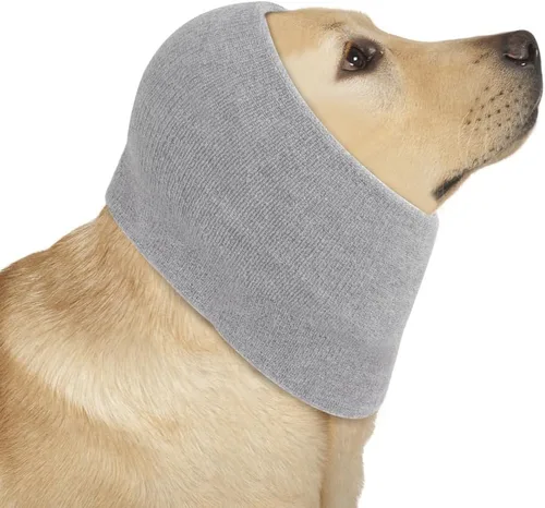 Envolturas gruesas para los oídos para perros, redecilla para hematoma de oído, orejeras para mascotas para aliviar la ansiedad y baño de ruido,