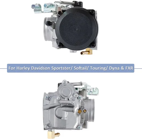 Miniatura 7 de Carburador CV40 para Harley Davidson HD Sportster XL883 XL1200/Softail/Touring/Dyna & FXR/Road King Carb 27421-99 27490-04 27465-04