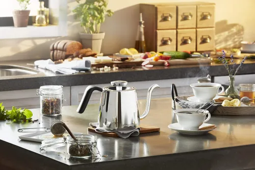 Miniatura 4 de KitchenAid KNK1012SS - Hervidor de cocina con cuello de cisne de precisión, 1 litro, acero inoxidable