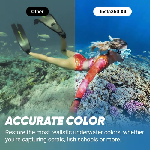 Miniatura 5 de Insta360 X4 Kit de Construcción - Cámara de construcción 360°, video HDR 360 de 8K30fps, foto de 72MP, lapsos de tiempo de 11K, compatible