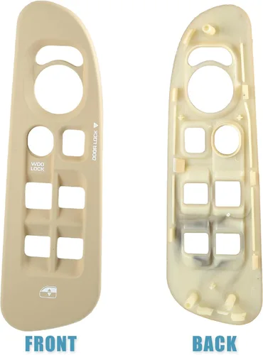 Miniatura 5 de X AUTOHAUX 5HZ71XDVAD Cubierta de bisel para interruptor de ventana de puerta para Dodge para Ram 1500 2500 3500 2002-2010 Driver lado izquierdo