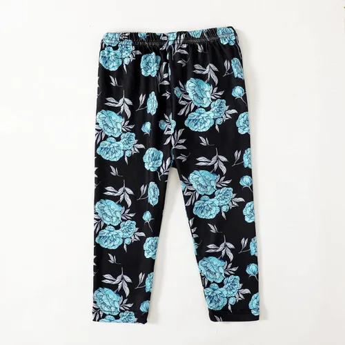Miniatura 191 de Kucnuzki Conjunto de ropa para bebé niña pequeña, camisa de manga con volantes, pantalón floral, ropa de otoño e invierno para niña