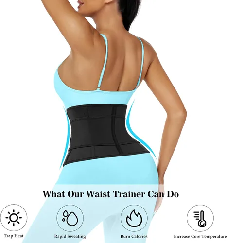 Miniatura 2 de Entrenador de Cintura de Torso Corto para Mujer, Baja la Grasa del Vientre, Fajas Colombianas de Entrenamiento, Corsé Moldeador de Cintura