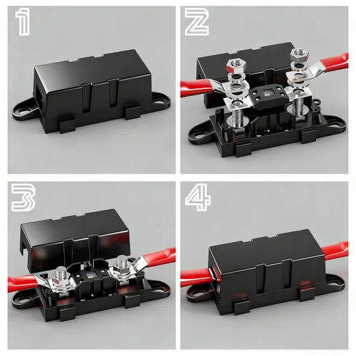 Miniatura 4 de Fusible MEGA/AMG de 32 V 30 A, montaje de perno de alta corriente automotriz de 30 amperios para automóviles, camiones, vehículos de construcción